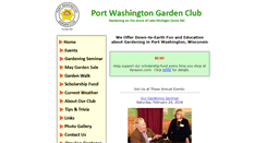 Desktop Screenshot of portgardenclub.org